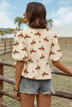 Load image into Gallery viewer, Lola tie up blouse
