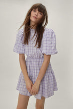 Load image into Gallery viewer, Gingham cut out back

