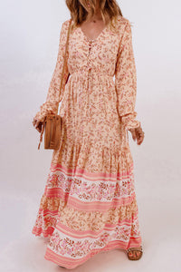 Boho full length dress