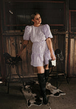 Load image into Gallery viewer, Gingham cut out back
