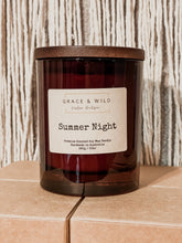 Load image into Gallery viewer, Summer night soy candle
